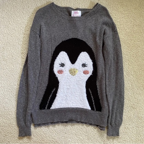 Bundle of 4 Justice knit animal sweaters - Picture 4 of 6